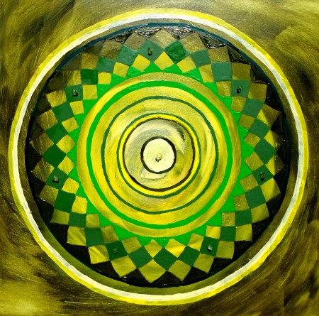 Mandala pokoja 20x20 cm